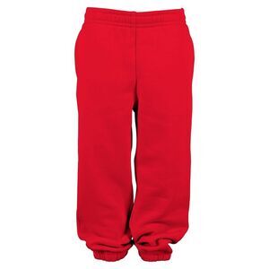 Build Your Brand Childrens/Kids Basic Sweatpants / City Red